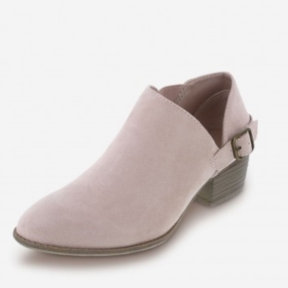 American Eagle By Payless Shoes - American Eagle Odelia Buckle Suede Boot Blush